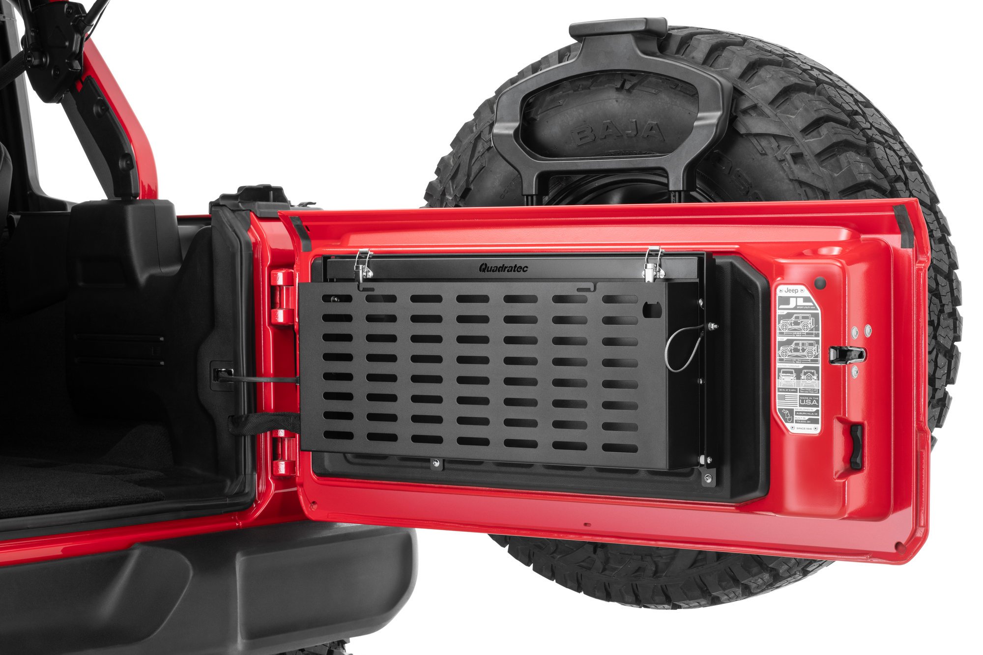 Quadratec Tailgate Table for 07-24 Jeep Wrangler JK & JL | Quadratec